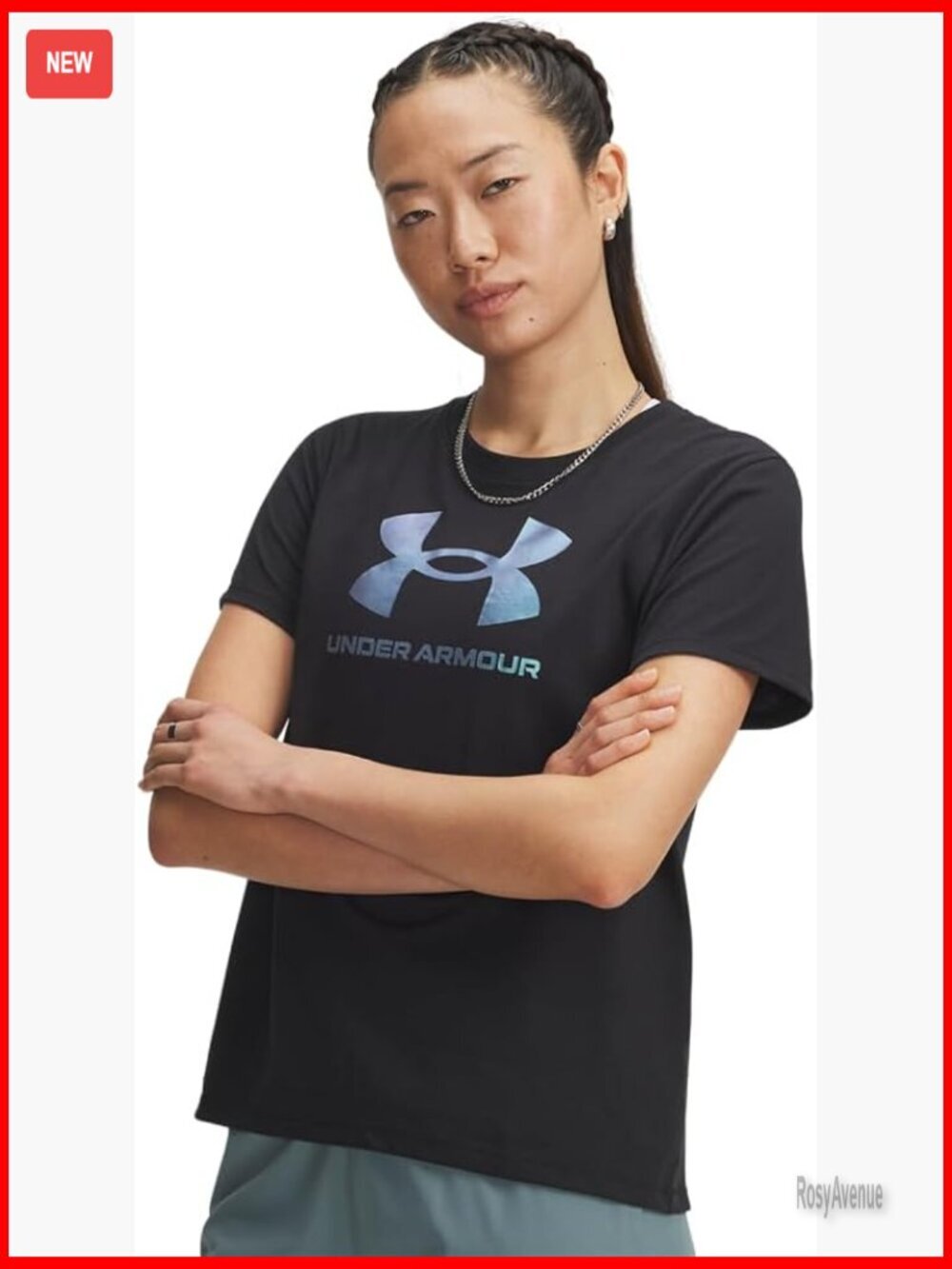 Women's Rival Shimmer Short Sleeve Tee - Soft Cotton Blend